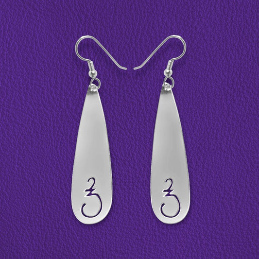 Epit (eb-bit) = woman tear drop - Standing Stone Silver